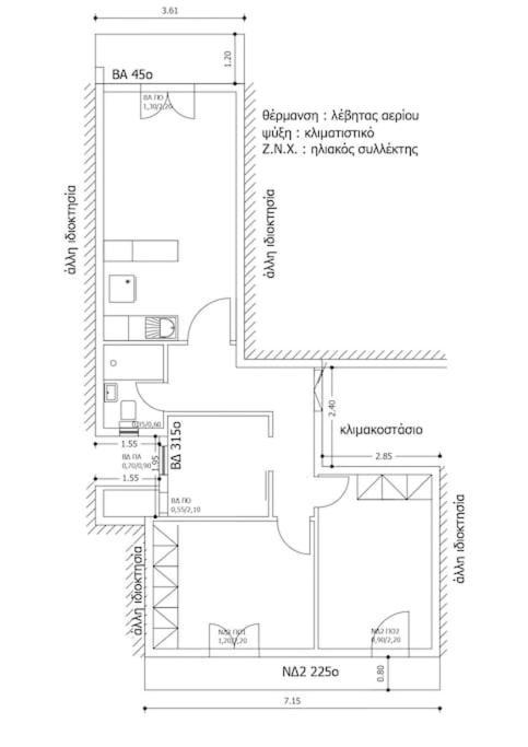 Casa Di Tre Lägenhet Thessaloníki Exteriör bild